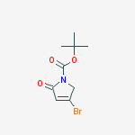 Structure of tert-Butyl 4-bromo-2-oxo-2,5-dihydro-1H-pyrrole-1-carboxylate