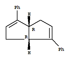 Structure of (3aR,6aR)-1,3a,4,6a-tetrahydro-3,6-diphenylpentalene