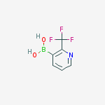 Structure of 4-Trifluoromethyl-pyridine-3-boronic acid