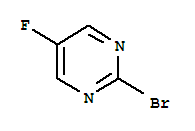 Structure of 2-Bromo-5-fluoropyrimidine