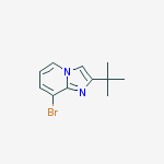 Structure of 8-Bromo-2-tert-butyl-imidazo[1,2-a]pyridine