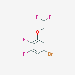 Structure of 5-Bromo-1-(2,2-difluoro-ethoxy)-2,3-difluoro-benzene