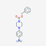 Structure of Benzyl 4-(4-aminophenyl)piperazine-1-carboxylate