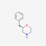 Structure of (S)-2-Benzylmorpholine