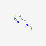 Structure of 4-Thiazolemethanamine,  N-ethyl-