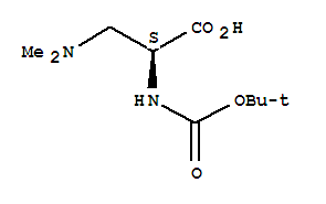 Structure of BOC-AZA-L-LEUCINE