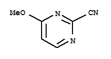 2-氰基-4-甲氧基嘧啶结构式