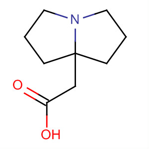 7Α-双稠吡咯啶-乙酸结构式