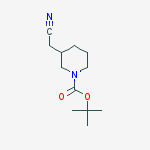 TERT-BUTYL (1R,5S)-6-(AMINOMETHYL)-3-AZABICYCLO[3.1.0]HEXANE-3-CARBOXYLATE结构式