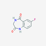 Structure of 7-FLUORO-3,4-DIHYDRO-1H-BENZO[E][1,4]DIAZEPINE-2,5-DIONE