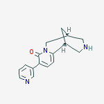 Structure of (1R,5S)-1,2,3,4,5,6-Hexahydro-9-(3-pyridinyl)-1,5-methano-8H-pyrido[1,2-a][1,5]diazocin-8-one