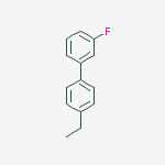 Structure of 4'-Ethyl-3-fluoro-1,1'-biphenyl