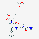 Structure of DES-TYROSINE1,(D-ALANINE2,D-LEUCINE5)ENKEPHALIN