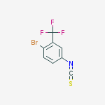 Structure of 4-BROMO-3-TRIFLUOROMETHYLPHENYLISOTHIOCYANATE