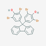 Phenol, 4,4'-(9H-fluoren-9-ylidene)bis[2,6-dibromo-结构式