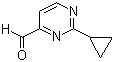 Structure of 2-Cyclopropylpyrimidine-4-carbaldehyde