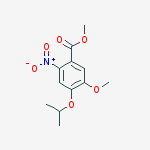 Structure of Methyl 4-isopropoxy-5-methoxy-2-nitrobenzoate