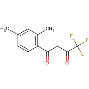 1,3-Butanedione, 1-(2,4-dimethylphenyl)-4,4,4-trifluoro-结构式