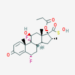 Structure of Fluticasone EP IMpurity B