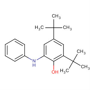 Structure of 2-HYDROXY-3,5-DI-tert-BUTYLDIPHENYLAMINE