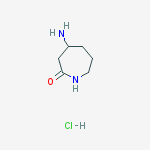 Structure of 4-aMinoazepan-2-one hydrochloride
