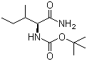 Structure of BOC-L-ILE-NH2