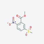 Structure of Methyl 5-(Methylsulfonyl)-2-nitrobenzoate