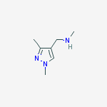 Structure of (1,3-DIMETHYL-1 H-PYRAZOL-4-YLMETHYL)-METHYL-AMINE