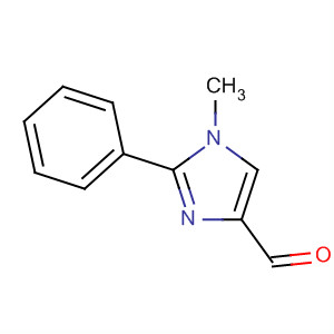 1H-Imidazole-4-carboxaldehyde, 1-methyl-2-phenyl-结构式