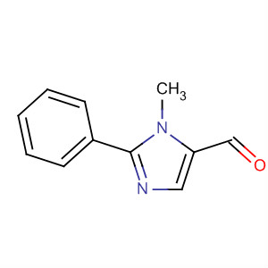 1H-Imidazole-5-carboxaldehyde, 1-methyl-2-phenyl-结构式