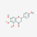 Structure of 6-Methoxynaringenin