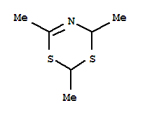Structure of Dihydro-2,4,6-trimethyl-4H-1,3,5-dithiazine