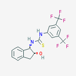 Structure of 1-[3,5-bis(trifluoromethyl)phenyl]-3-[(1s,2r)-2-hydroxy-2,3-dihyd Ro-1h-inden-1-yl]thioure