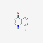 8-Bromoquinolin-4(1H)-one结构式