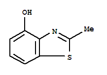 Structure of 4-Benzothiazolol, 2-methyl