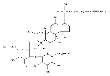 Structure of GypenosideLI