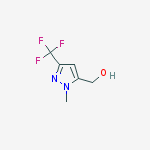 Structure of 1-methyl-3-(trifluoromethyl)- 1H-Pyrazole-5-methanol