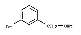 Structure of Benzene,1-bromo-3-(ethoxymethyl)-