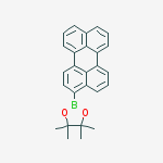Structure of 4,4,5,5-tetraMethyl-2-(perylen-3-yl)-1,3,2-dioxaborolane