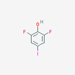 Structure of 2,6-DIFLUORO-4-IODOPHENOL