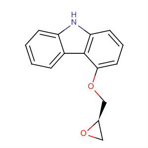 (R)-(-)-4-(2,3-EPOXYPROPOXY)CARBAZOLE结构式