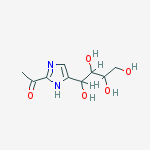 Structure of 1-[4-(1,2,3,4-tetrahydroxybutyl)-1H-imidazol-2-yl]ethanone