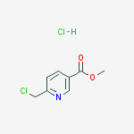 Structure of Methyl 6-(chloromethyl)nicotinate hydrochloride