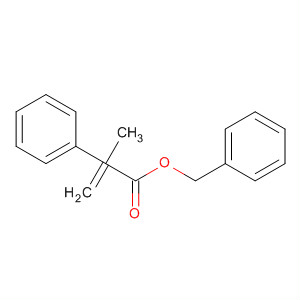Benzenepropanoic acid, a-methylene-, phenylmethyl ester结构式