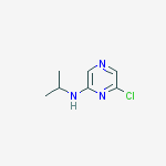Structure of (6-chloropyrazin-2-yl)isopropylamine