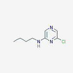 N-Butyl-6-chloropyrazin-2-amine结构式