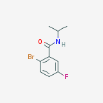 Structure of N-Isopropyl 2-bromo-5-fluorobenzamide