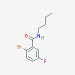 Structure of N-Butyl 2-bromo-5-fluorobenzamide