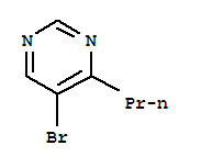 Structure of 5-Bromo-4-propyl-1,3-diazine