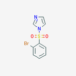 Structure of 1-(2-Bromophenylsulfonyl)-1H-imidazole